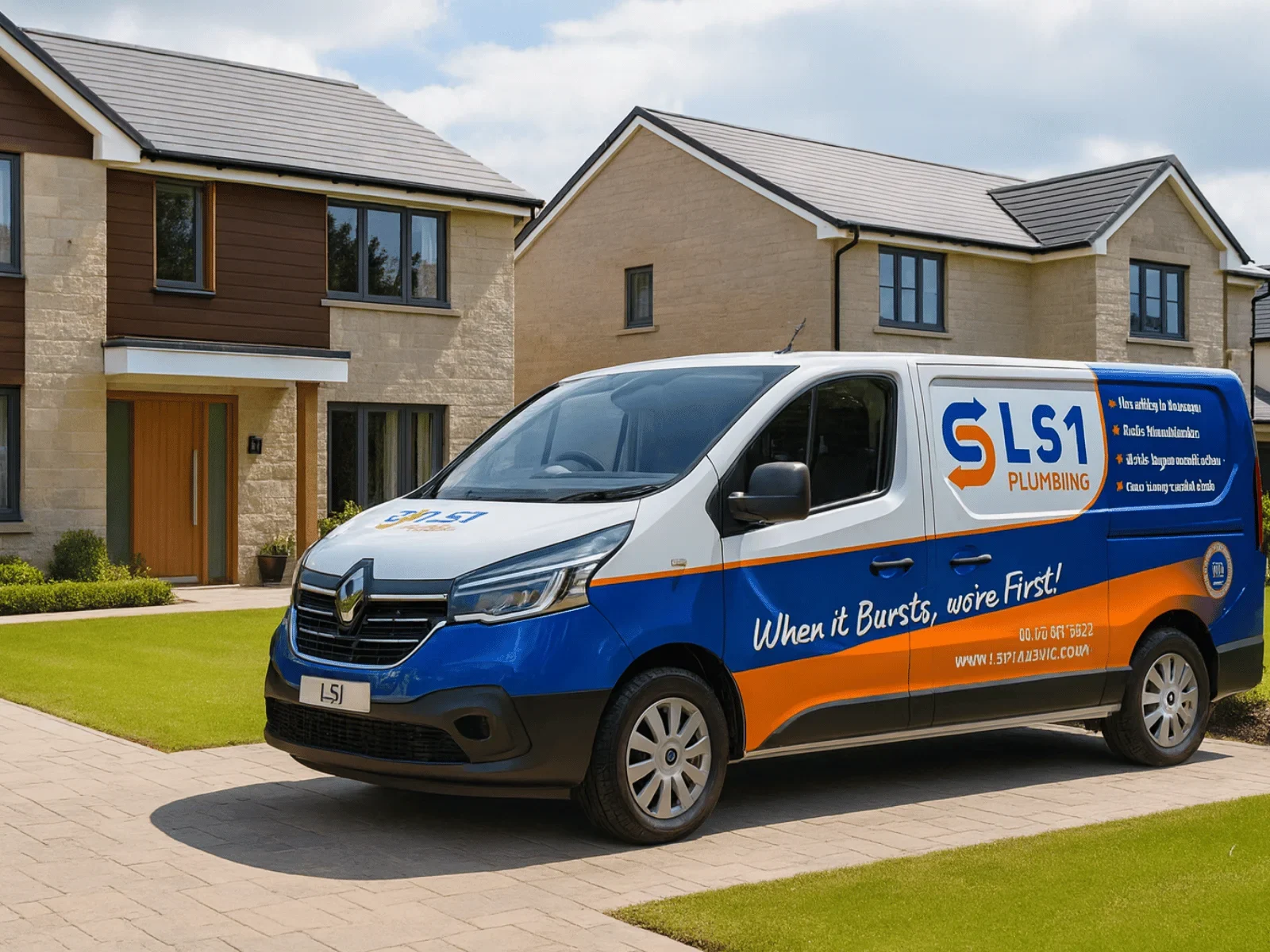 LS1 PLumbing Van On Callout AI