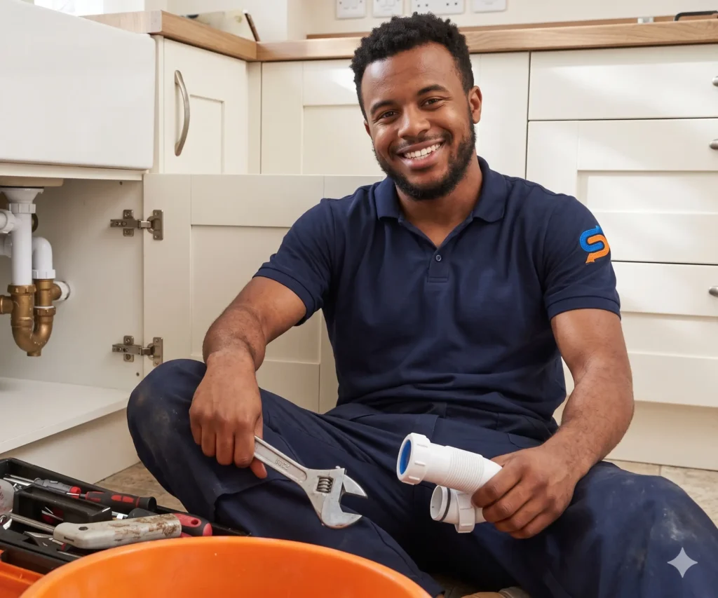 LS1 Plumbing Fixing Leak Under A Sink In A Leeds Home