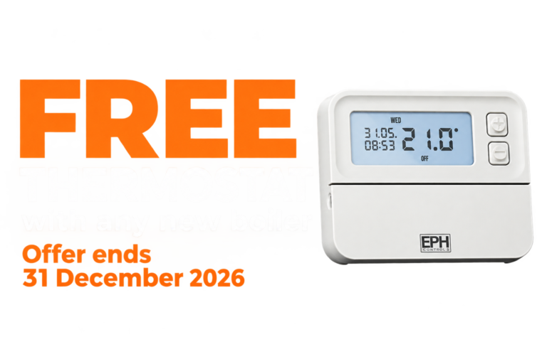 Free Thermostat Offer With New Boiler LS1 Promo